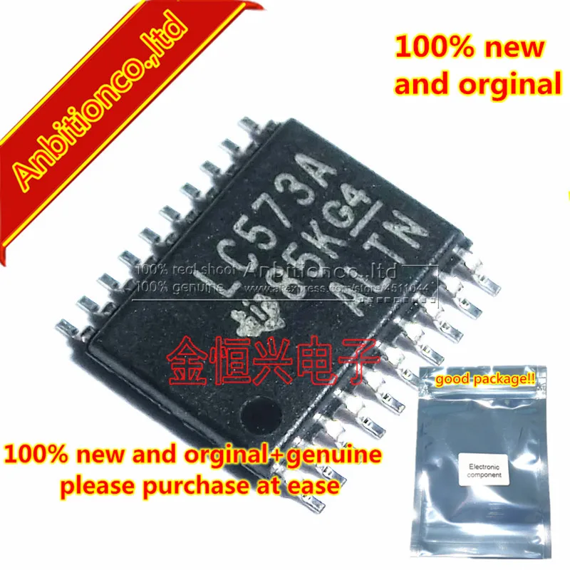 10 шт. новинка 100% оригинальный SN74LVC573APWR 74LVC573APW LC573A TSSOP20 восьмиядерные прозрачные
