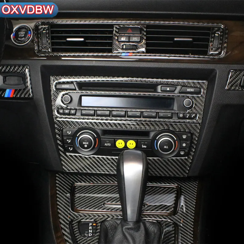 Для BMW E90 E92 E93 аксессуары центральная консоль Шестерня панель CD воздушная Задняя