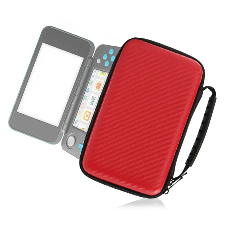 EVA Жесткий Чехол ручка для игрового плеера сумка Nintendo Новый 2DS LL/XL чехол из