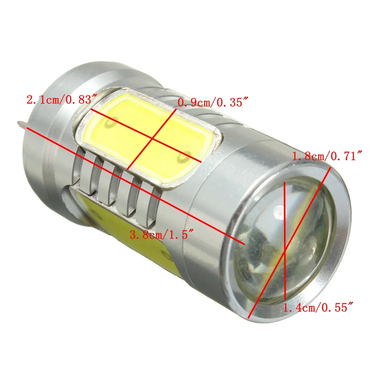 Светодиодный дневный ходовой светильник 12 В противотуманный фонарь Ligh HP24W CANBUS SMD