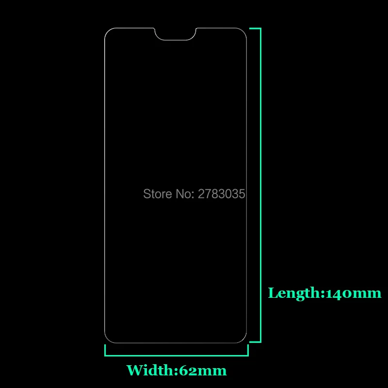 Для Nokia 7 1 5 84 &quotновая твердость 9H 2.5D ультра-тонкая закаленная Защитная стеклянная