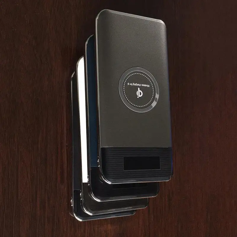 Горячая Распродажа Qi Беспроводная зарядка 10000mAh портативное зарядное устройство