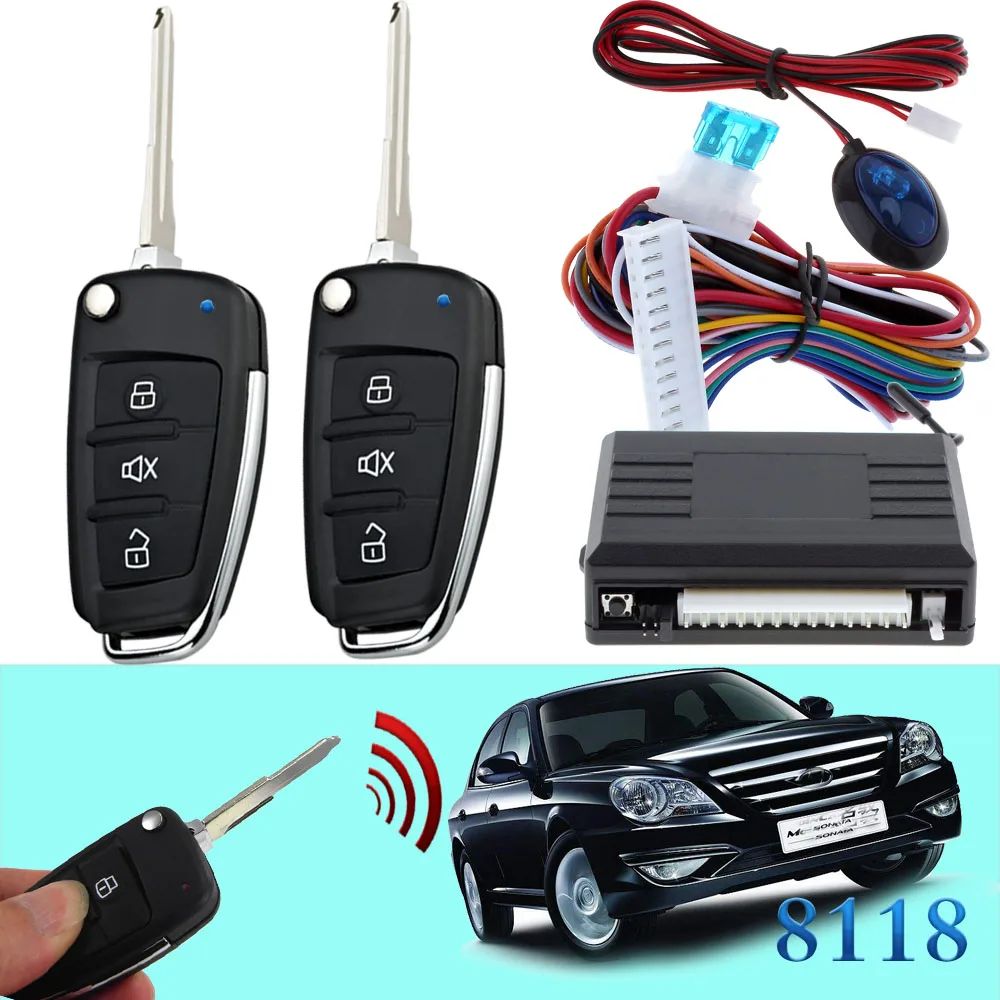 

New Keyless entry system car flip key for hyundai #15 right remote control door lock unlock central locking system CHADWICK 8118