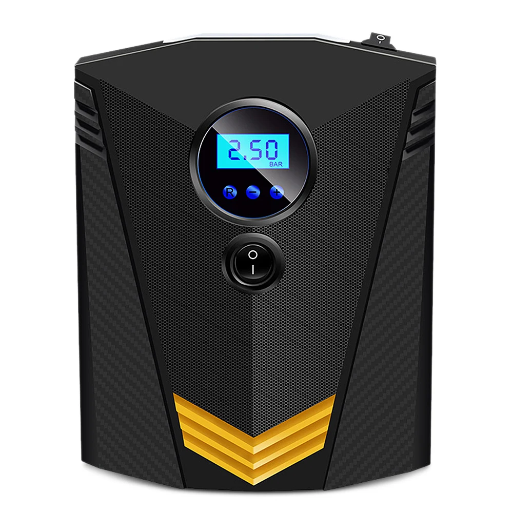 ZEEPIN цифровой насос для накачивания велосипедных шин 12 в автомобильных