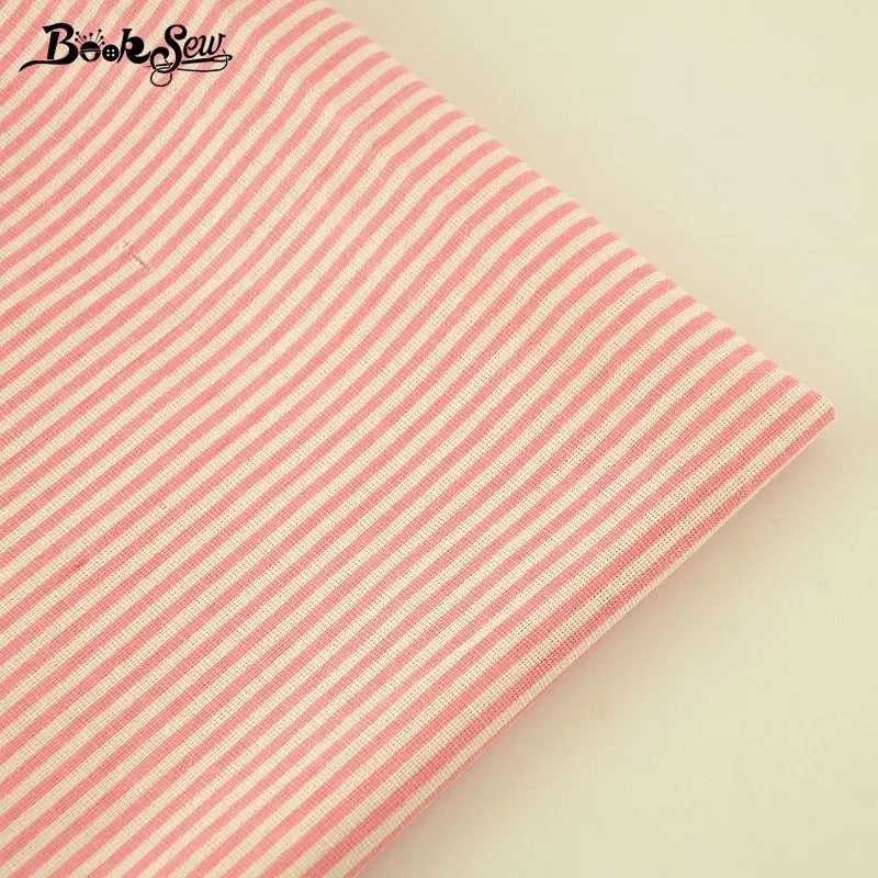 

Booksew Cotton Linen Fabric Strips Design Sewing Tecido Quilting Tablecloth DIY Pillow Bag Curtain Cushion Home Decoration Tela