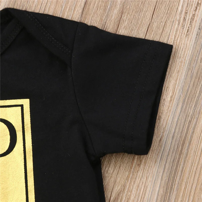 2019 Lucu Bayi Anak Laki-laki Gadis Musim Panas Bodysuit Jumpsuit Pakaian Pakaian 0-24 M Baju Bayi Leher O Katun 0 -24 M O-Leher