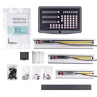 DRO 3-осевая цифровая индикация + 3 линейные весы 70-1020 мм, линейный энкодер, полный блок dro + Детали