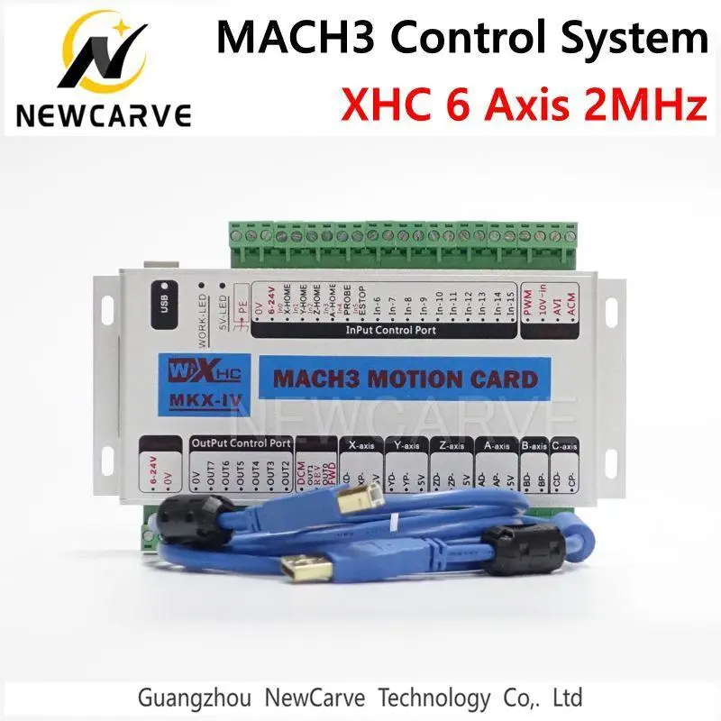 XHC 6 осевой Mk4 MKX IV 4 поколение Mach3 коммутационная Плата Usb карта управления