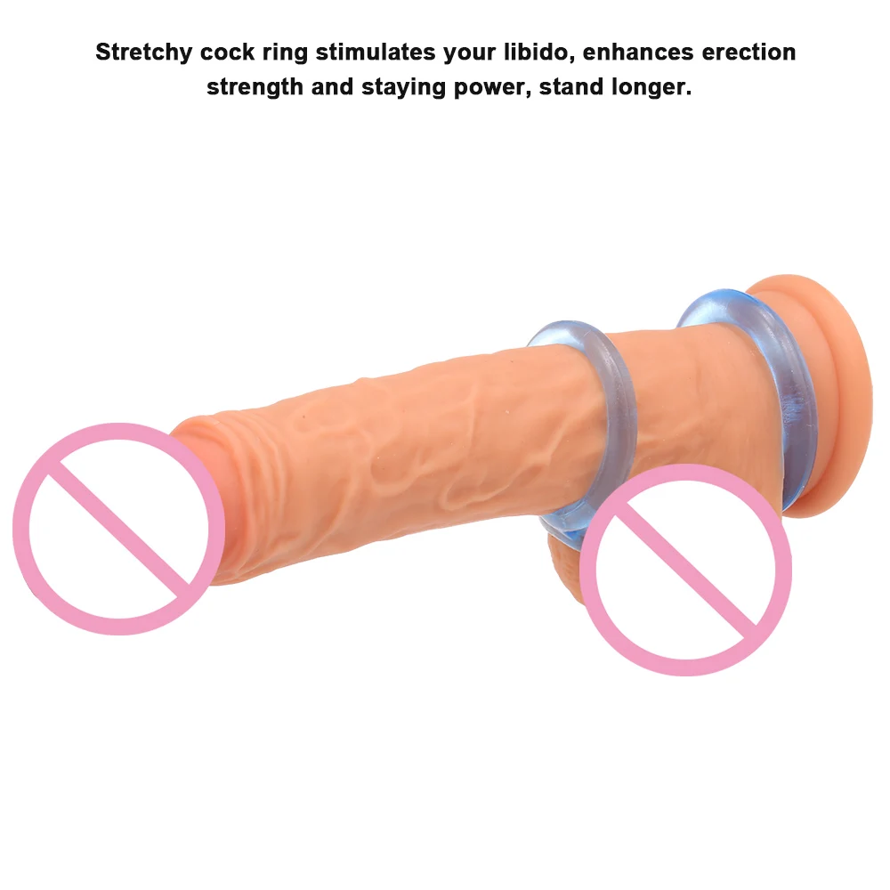 Sex Toys for Men Penis Ejaculation Extension Rings Three Cock Cages Premature Prevention CockRing Erotic Delay ring|Вибраторы и
