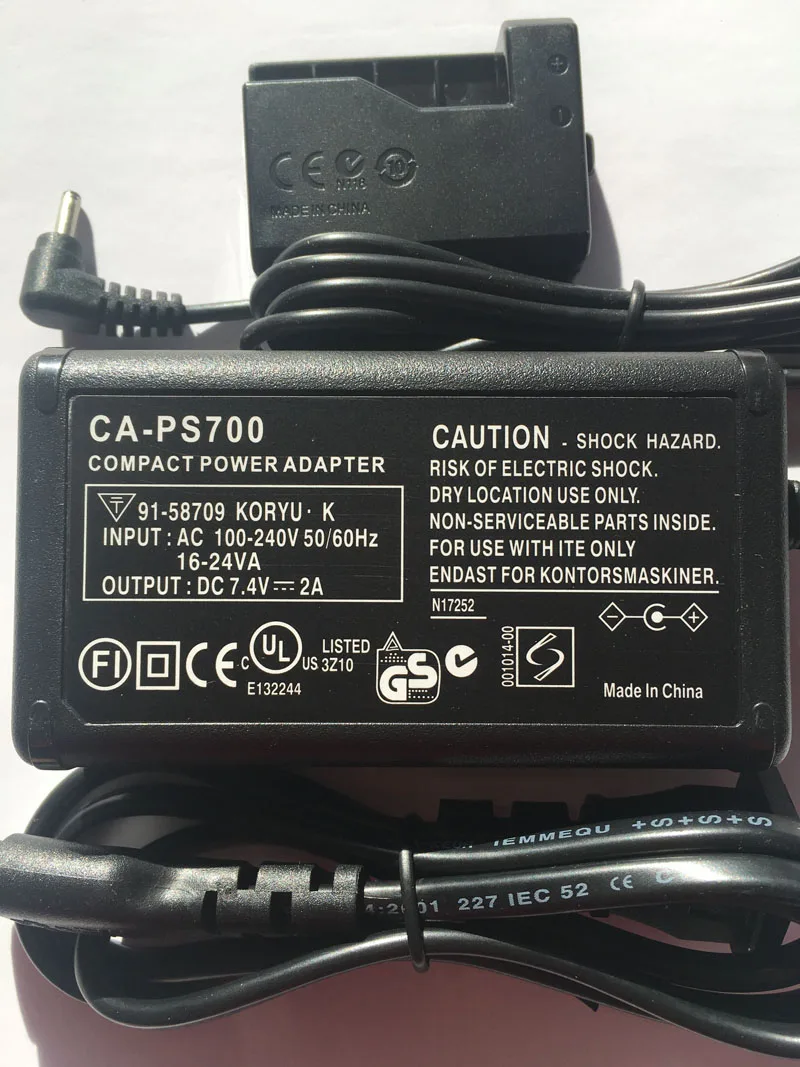 ACK E12 Мощность Адаптерный чехол для Canon Камера EOS M/M2/M10/M100/Kiss X7/Kiss м/M50|Адаптеры AC/DC| |