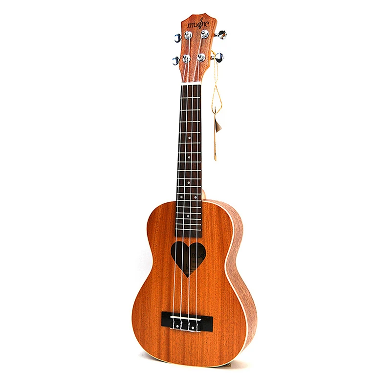 SEWS 21 дюймов Гавайская гитара Ukulele soprano четыре струны мини Акустическая с рисунком