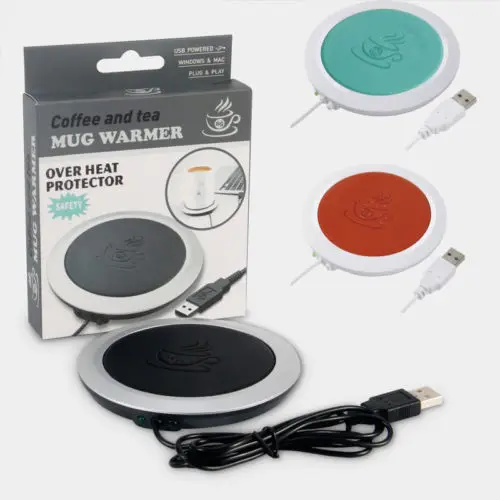 USB коврик с подогревом для чашек теплый электрическая изоляционная подставка