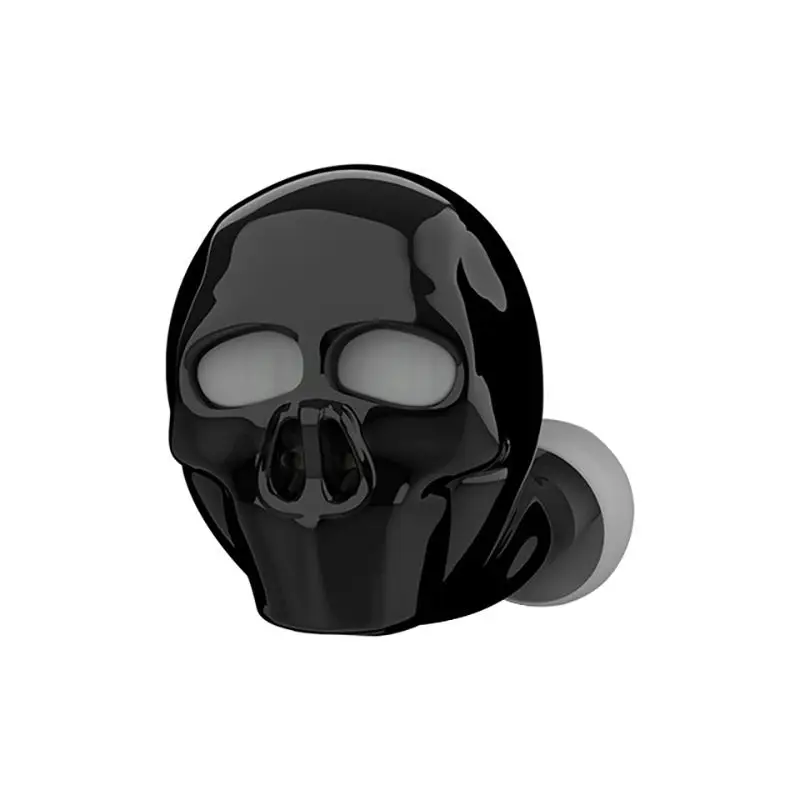 Новый Череп кости Bluetooth наушники с микрофоном шумоподавление Hi Fi Handsfree бас стерео