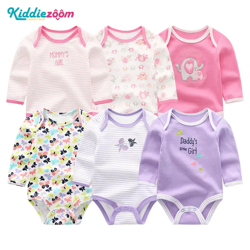 

Baby Girl Clothes Unicorn Bodysuits 0-12M Roupas de bebe Baby Boy Clothes Stripe Jumpsuit Newborn Cotton Babywear Girls Clothes