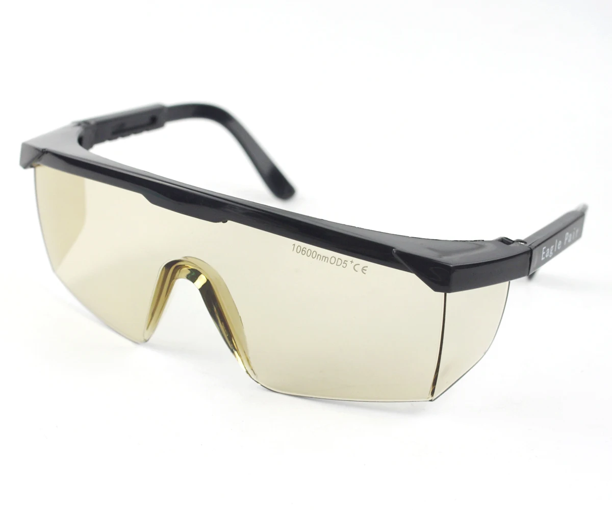 10.6um CO2 лазерные защитные очки 10600nm OD5 + поглощающие CE|goggles laser|goggle glasses |