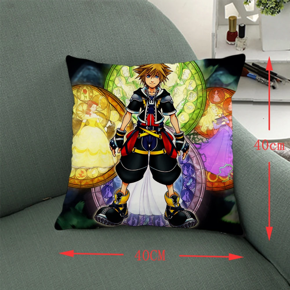 Suncomics 40*40 см игра Королевство сердца подушка Dakimakura домашний Автомобиль Обложка