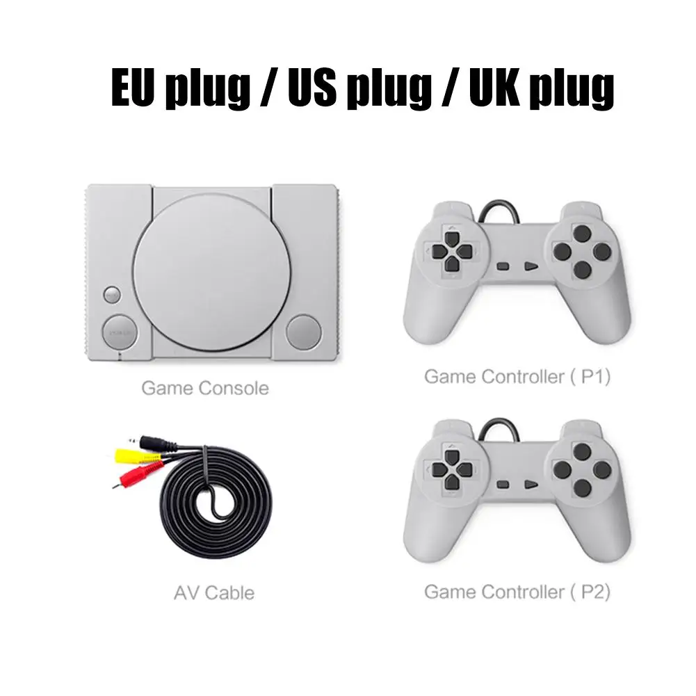 Классическая игровая консоль поддерживает аудио 8 бит PS1 Mini Home 620 развлечения