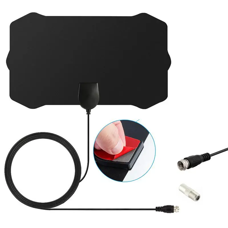 BEESCLOVER антенна цифровая 200 миль Rang HD TV Skywire 4K внутренняя 1080P ТВ с усилителем сигнала