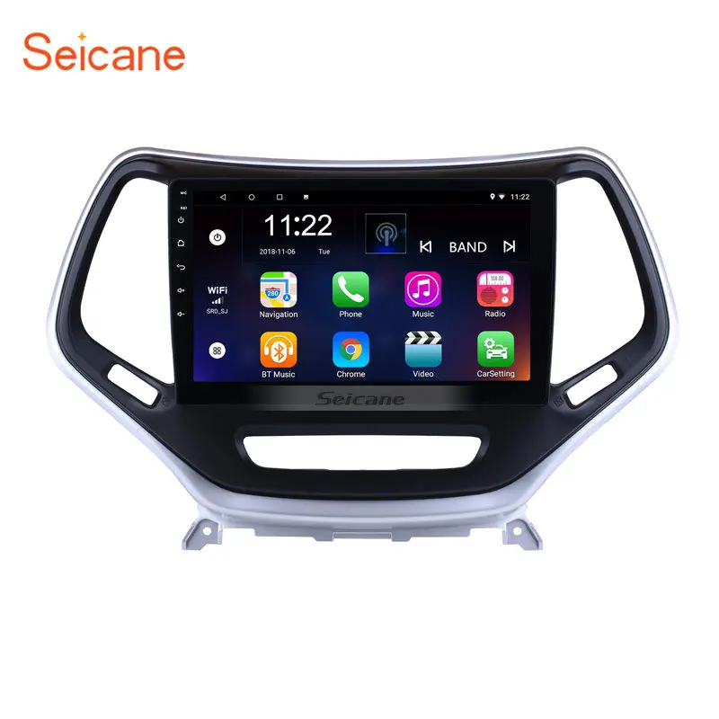 Seicane 10 1 дюймов Android 8 Автомобильный GPS навигатор головное устройство плеер для 2016