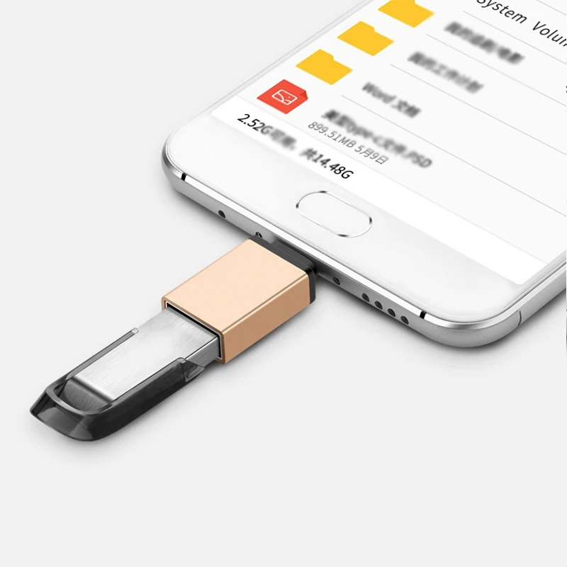 Адаптер USB 3 0 для C типа с портом Type к адаптеру OTG конвертер зарядки и синхронизации