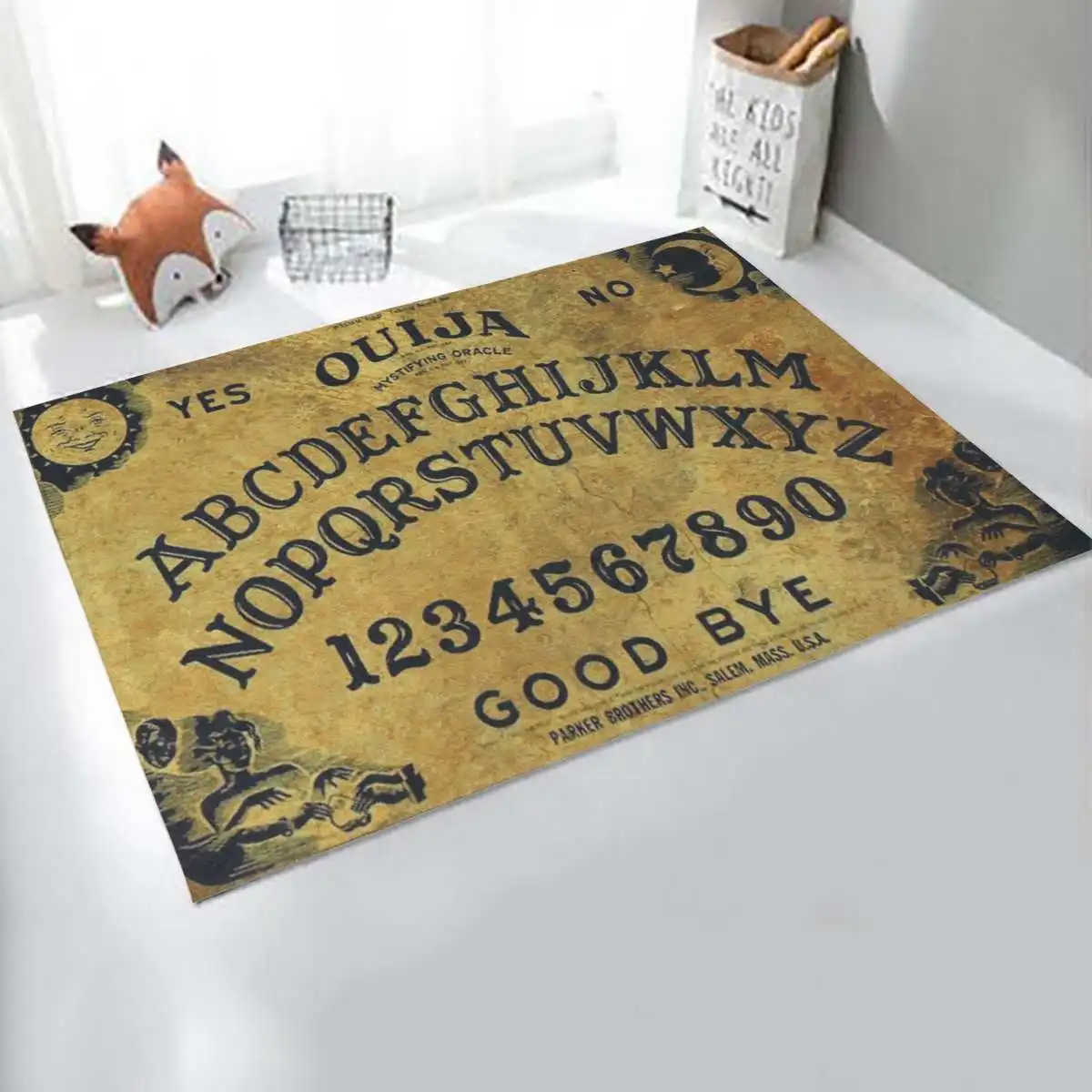 75x45 см Ouija Коврик для двери художественный дизайн с рисунком ковер из