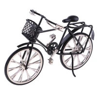 110 alloy bike bicycle model miniature doll house accessories collection ornament toys birthday gift for children kids adult