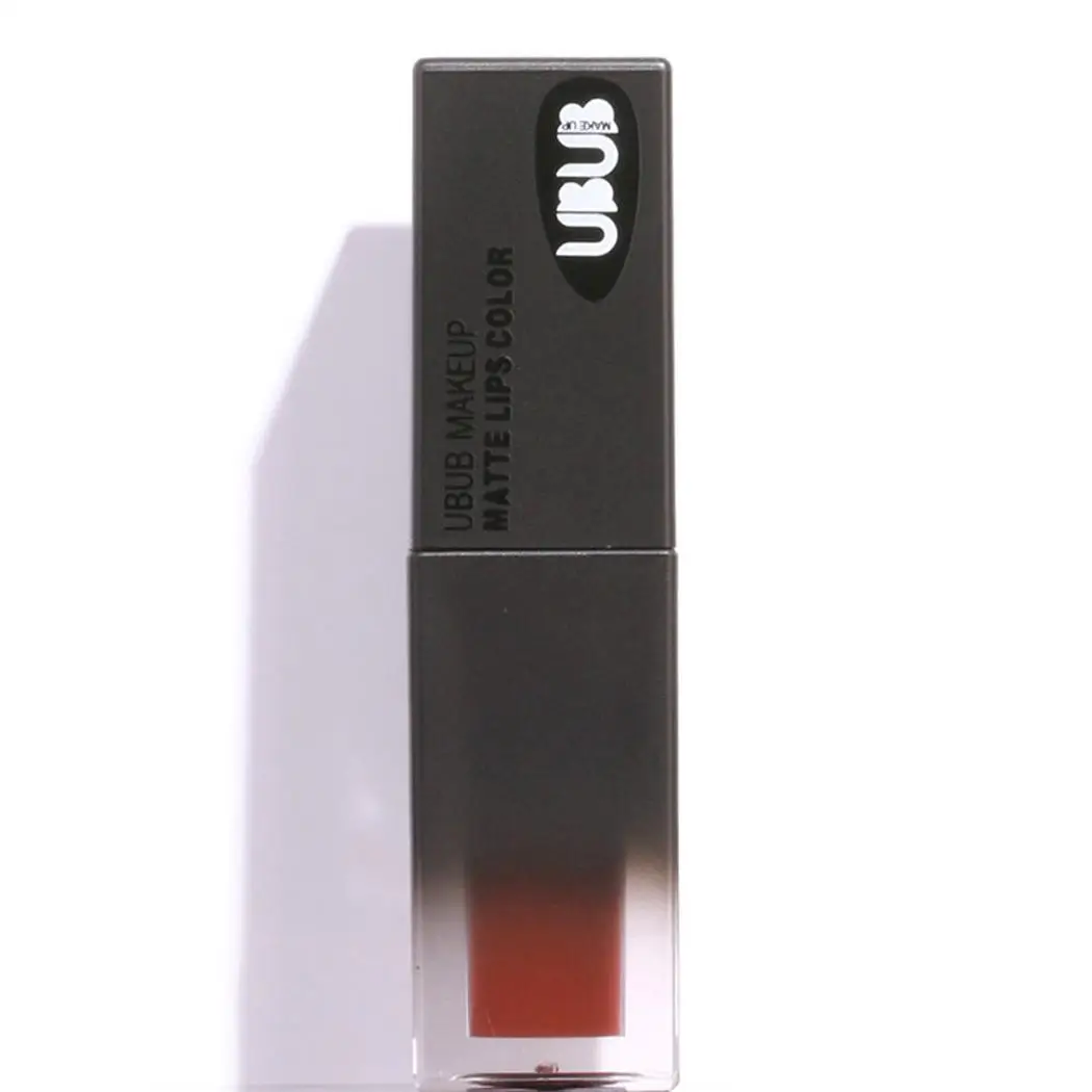 Long Lasting Makeup Soft Cosmetic Gloss New Lip Color Matte Lipstick Liquid 10 1 | Красота и здоровье