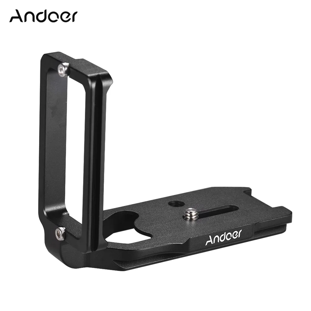 Кронштейн для камеры Andoer L Shape QR Quick Release Plate из алюминиевого сплава Nikon D850|Моноподы|