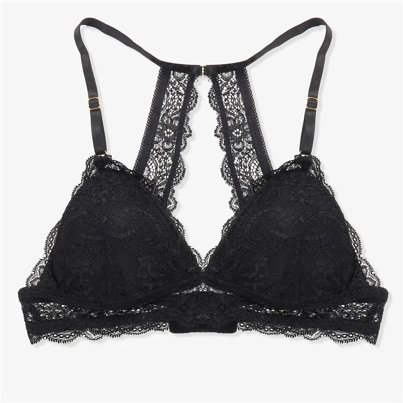 Beautiful Back Lace Sexy Women Bra Bottoming Wild Underwear Fashion Design Lingerie | Женская одежда