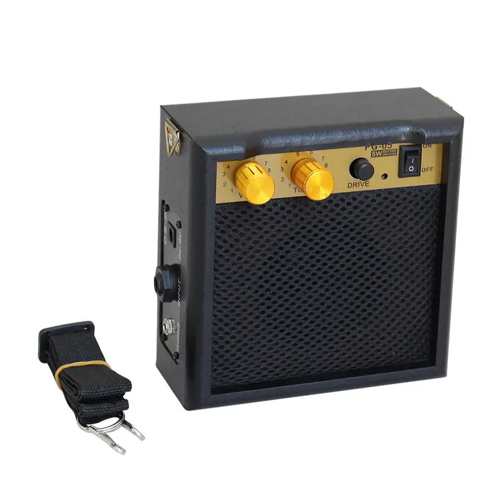 Flanger 5 Вт Электрический усилитель для гитары динамик с высокой чувствительностью