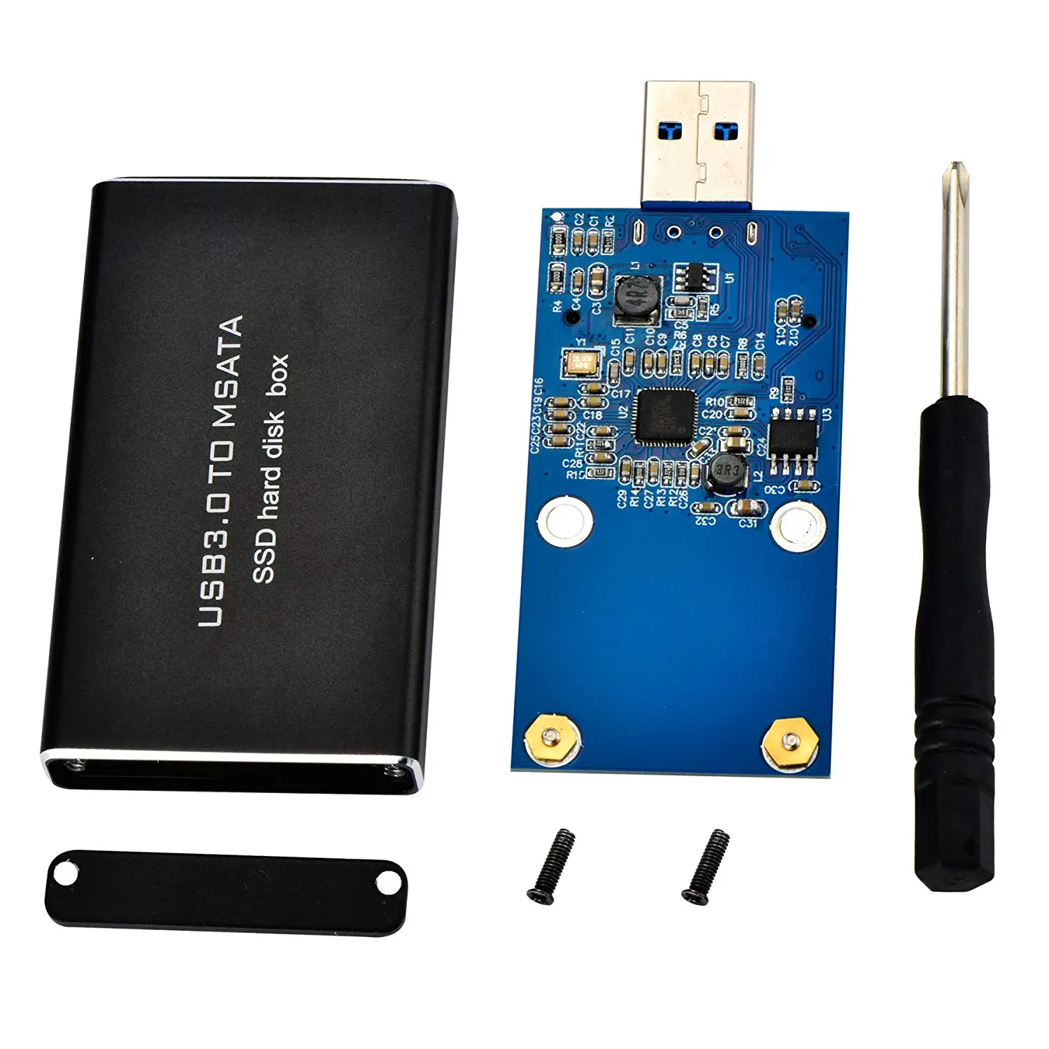 Портативный жесткий диск USB 3 0 для Msata Mini Sata 30 мм x 50 полноразмерный Ssd Внешний