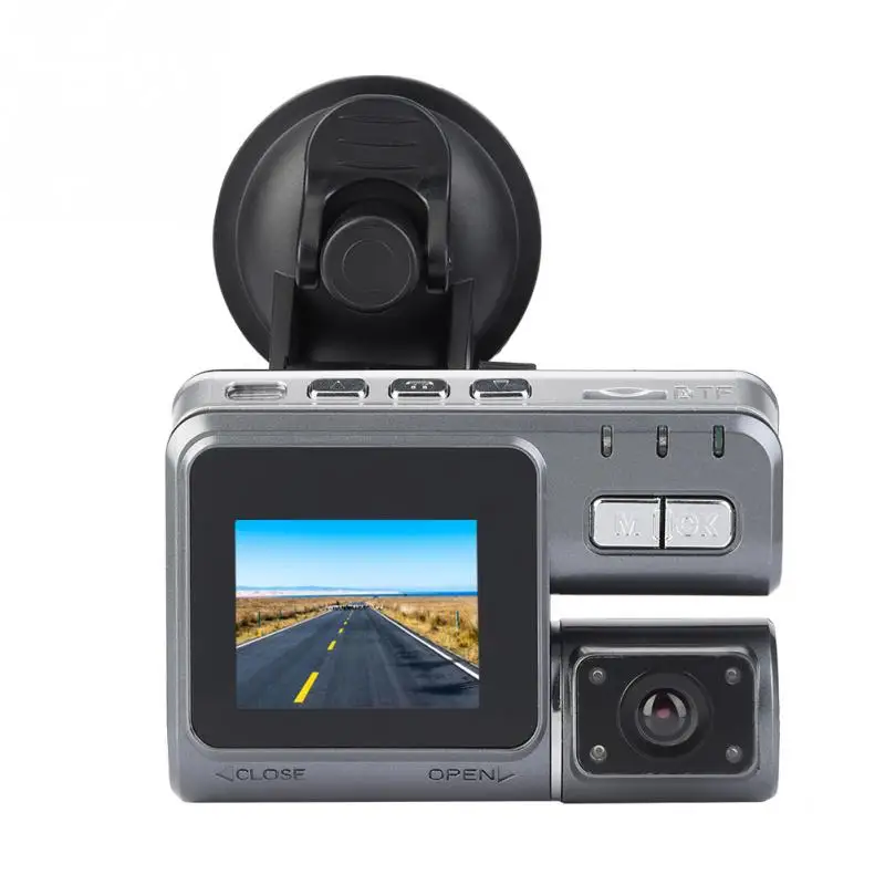 Автомобильный видеорегистратор 2 TFT HD экран с углом обзора 120 градусов камера