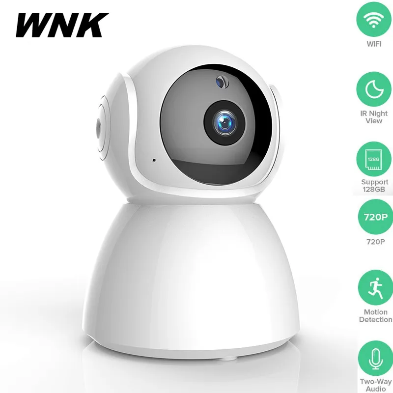 WNK 1080 P/720 P домашняя ip-камера безопасности Wi-Fi Беспроводной Детский монитор камера