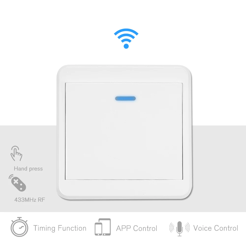 Кнопка выхода двери WiFi беспроводной переключатель для электронного замка
