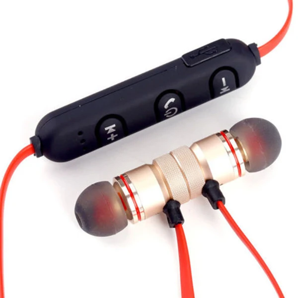 Магнитные Беспроводные спортивные Bluetooth наушники гарнитура для iPhone Samsung Huawei