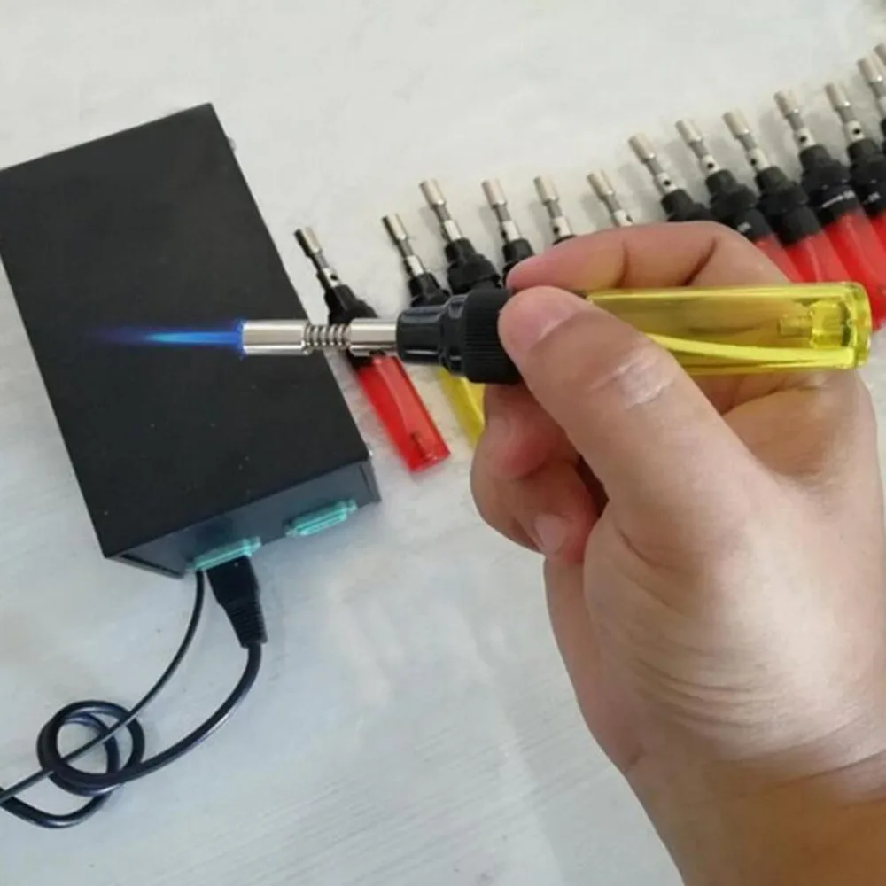 WSFS Hot 1300 Degree Gas Blow Torch Soldering Solder Iron Cordless Butane Tip Tool Welding Pen Burner 8Ml Kit | Инструменты