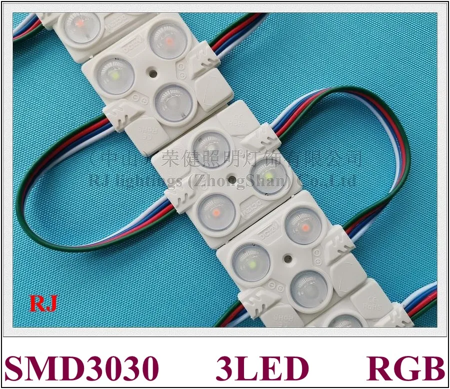 Алюминиевая печатная плата SMD 3030 RGB светодиодный модуль Инжекционный светильник