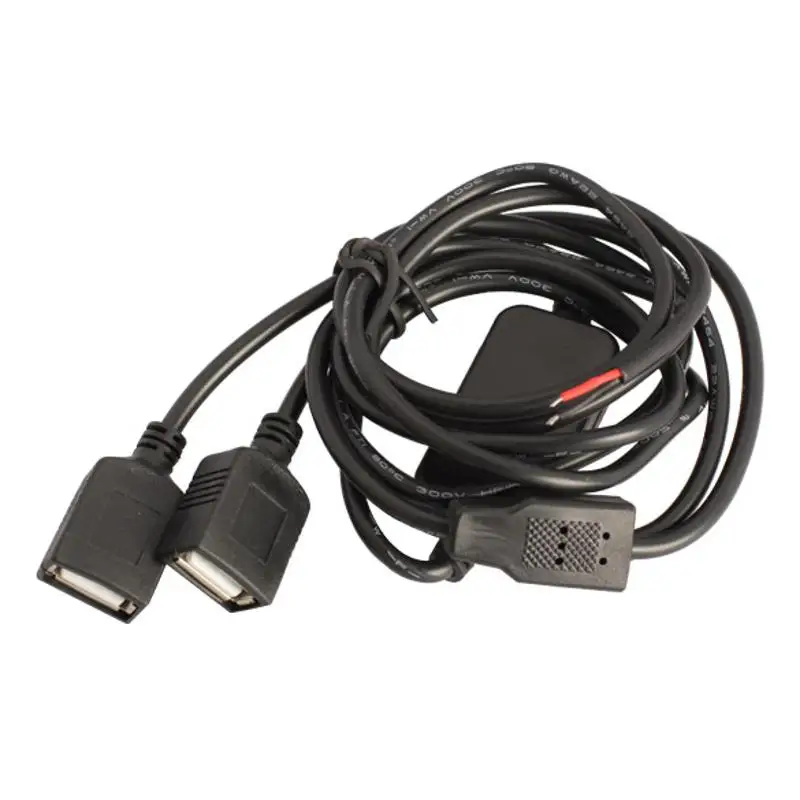 15 Вт Dual USB адаптер напряжения преобразователь 12 В до 5 пост 3A MAX двойной DC-DC