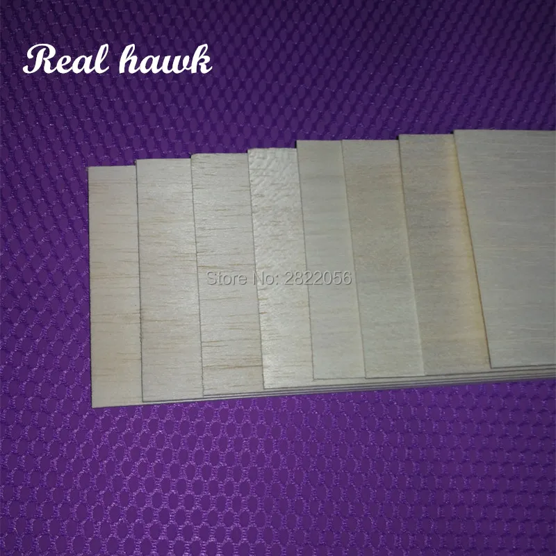 500x100x0.75/1/1.5/2/2. Деревянные листы Balsa для модели DIY 5/3/4/5/6/7/8/9/10 мм AAA + материал