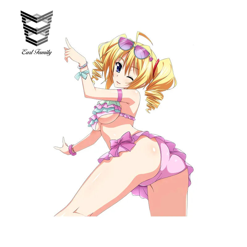 EARLFAMILY 3D сексуальные автомобильные наклейки для старшей школы DxD Ravel Phenex