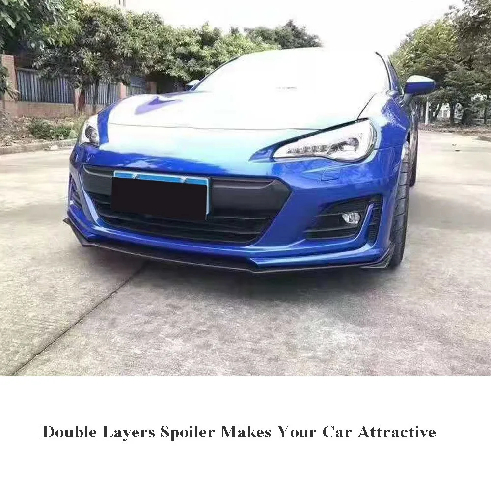 Передний бампер из углеродного волокна для Subabu BRZ 2017 2018 Base TS Sport-tech Limited Premium 2 Door Coupe