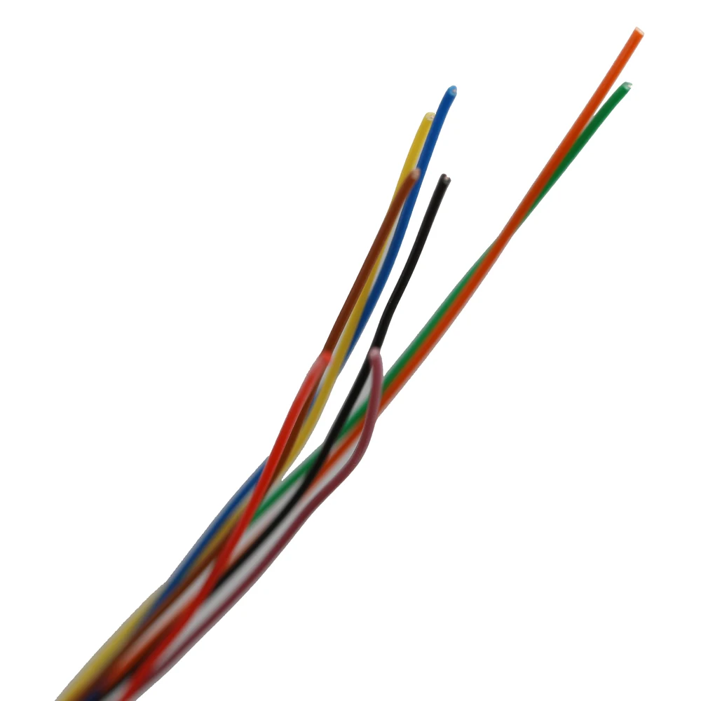 250 м 8-проводной цветной изолированный 30-1000 30AWG провод оберточная Катушка кабеля |
