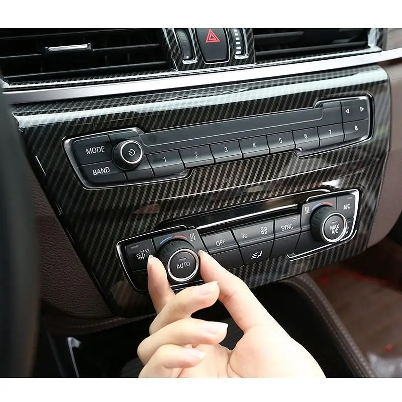Carbon Fiber For Bmw New X1 F48 20I 25I 25L 2016-2018 Abs Center Ac Outlet Vent Cover Trim X2 F47 2018 | Автомобили и мотоциклы