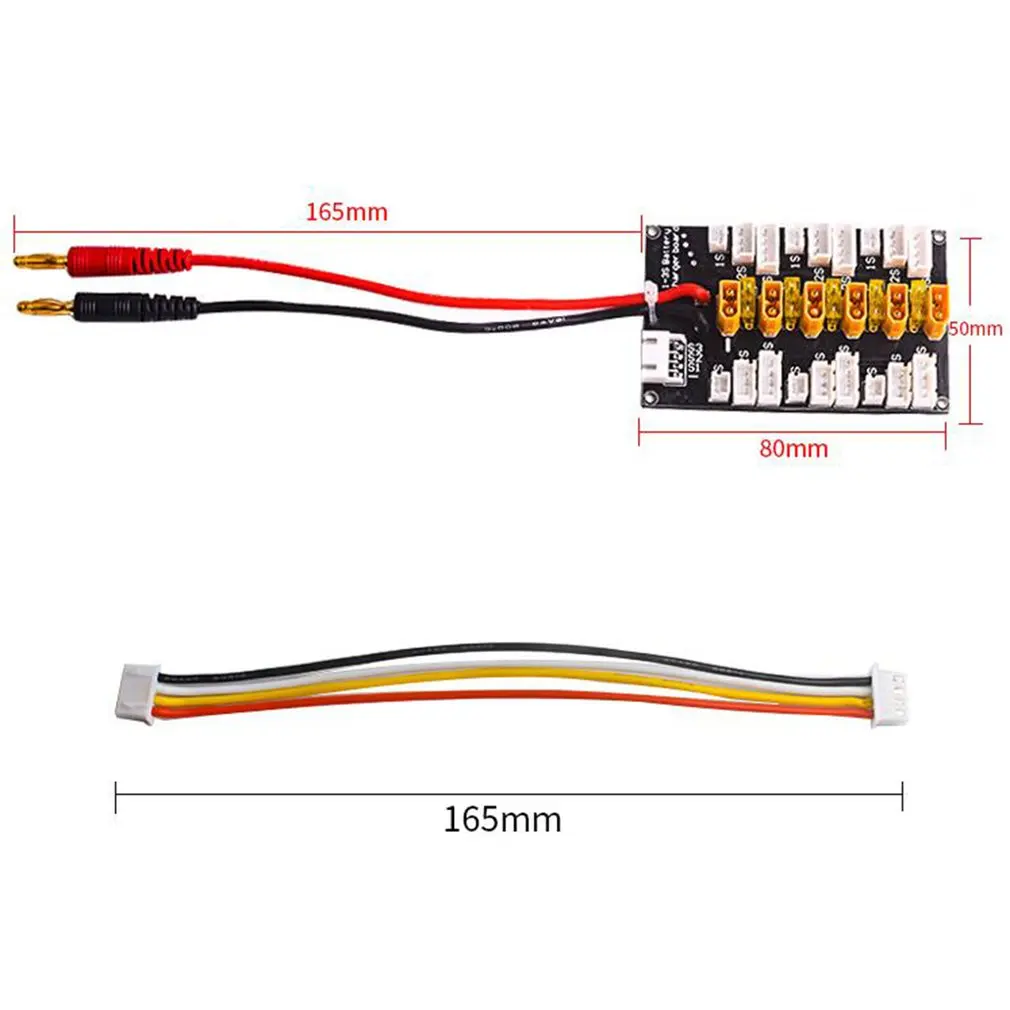 XT30 Multi Lipo Parallel Balanced Charging Board For 2S-6S RC Battery Charger Plate | Игрушки и хобби