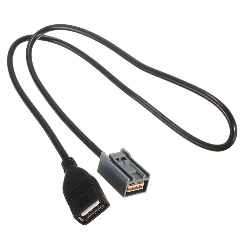 Новый AUX USB Кабель адаптер для MP3 файла провод Honda Civic Jazz CR V A ccord Z 2008 O nward|Кабели