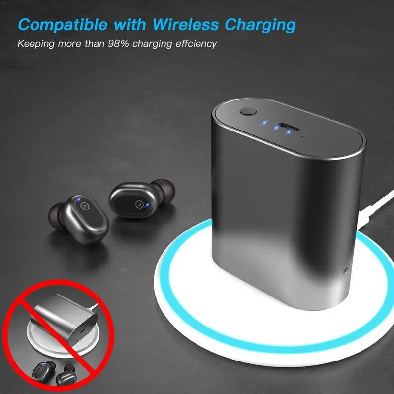 Беспроводной стереонаушники Bluetooth водостойкий 3D стерео аудио Смартфон быстрая