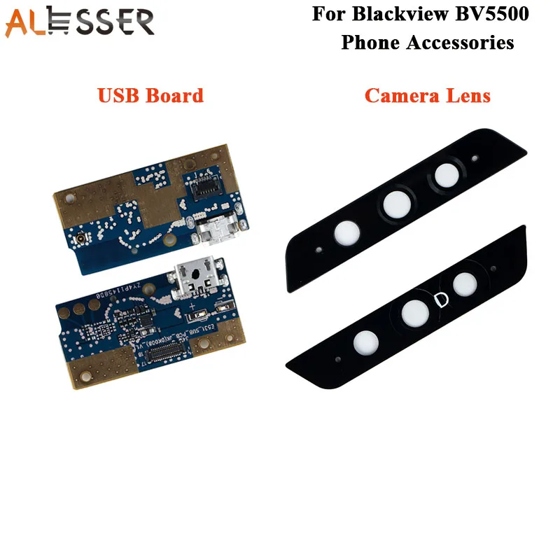 Заряжающая плата Alesser для Blackview Bv5500 с USB разъемом Замена объектива камеры