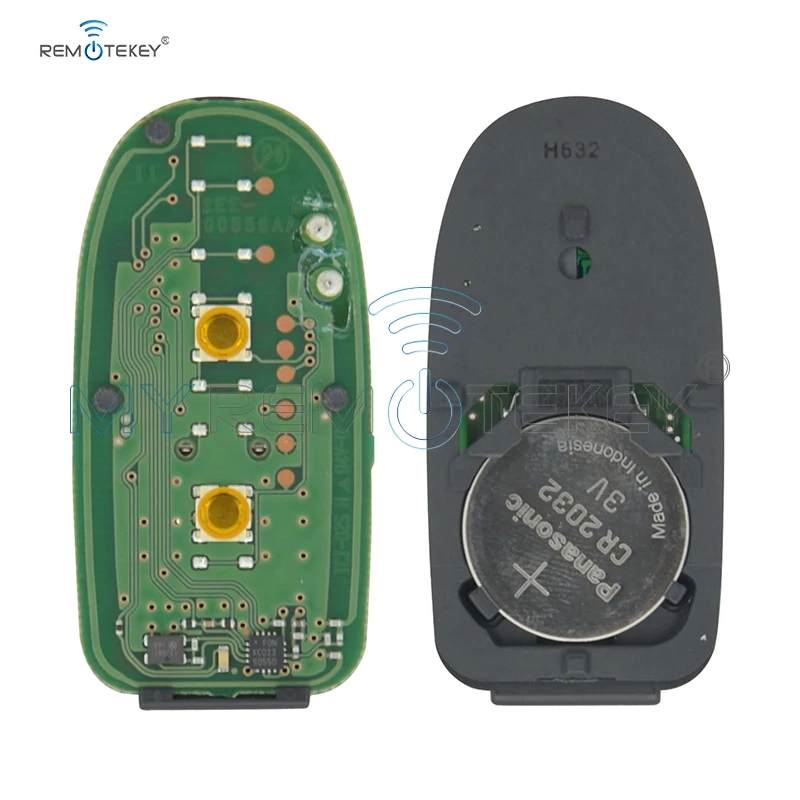 Remtekey TS008 дистанционный смарт ключ 433 9 МГц 2 кнопки для SUZUKI SX4 Свифт Vitara S CROSS ID47 PCF7938
