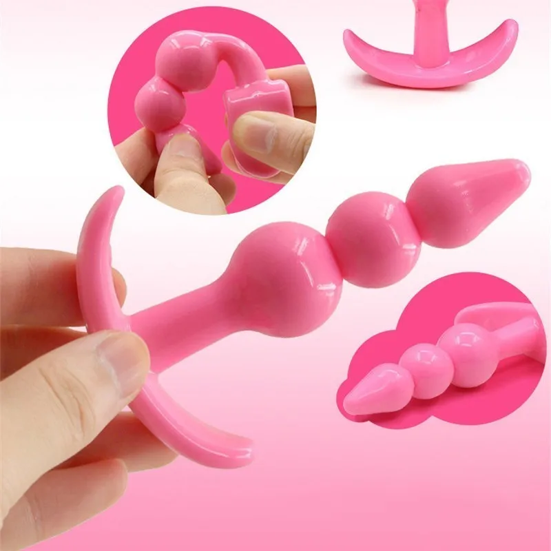 Anal Plug Smooth Touch Soft Silicone Anus Stimulation Backyard Massager Sexy Toys For Women Men Masturbation Adult Sex Product |