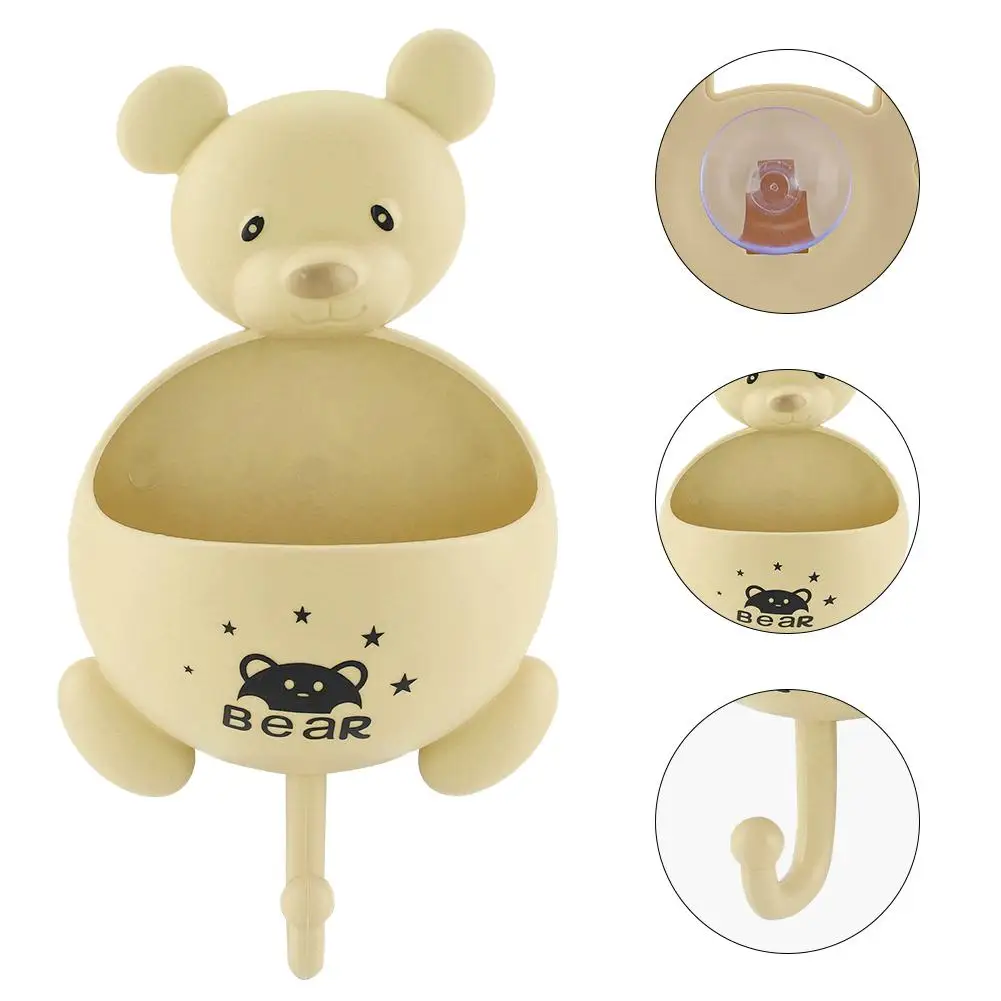 Ванная комната мультфильм в форме кенгуру настенный ящик для хранения мыло очки